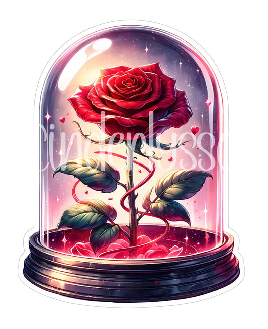 Eternal Rose Cardstock Silicone Mold, Aroma Bead Molds, Premium Cardstock Images