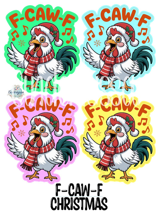 F-Caw-F Christmas Cardstock Silicone Mold, Aroma Bead Molds, Car Freshies, Premium Cardstock Images