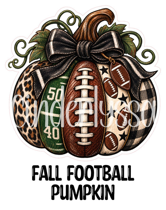 Fall Football Pumpkin Cardstock Silicone Mold, Aroma Bead Molds, Premium Cardstock Images
