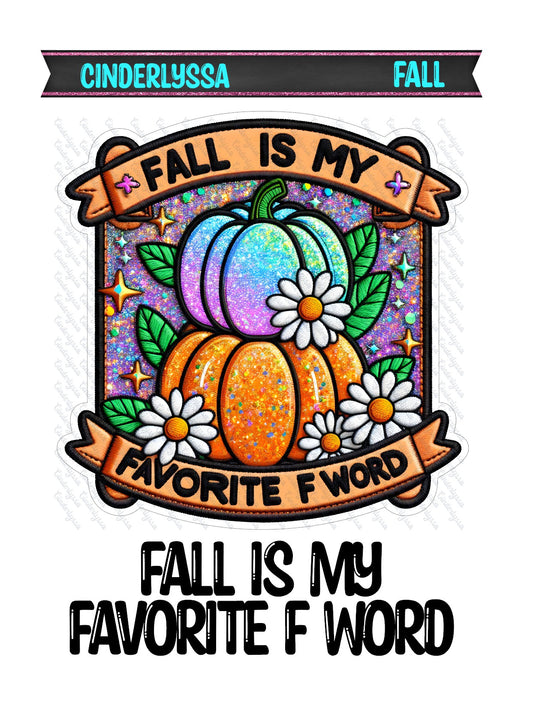 Fall Is My Favorite F Word: Pumpkins Cardstock Silicone Mold, Aroma Bead Molds, Premium Cardstock Images