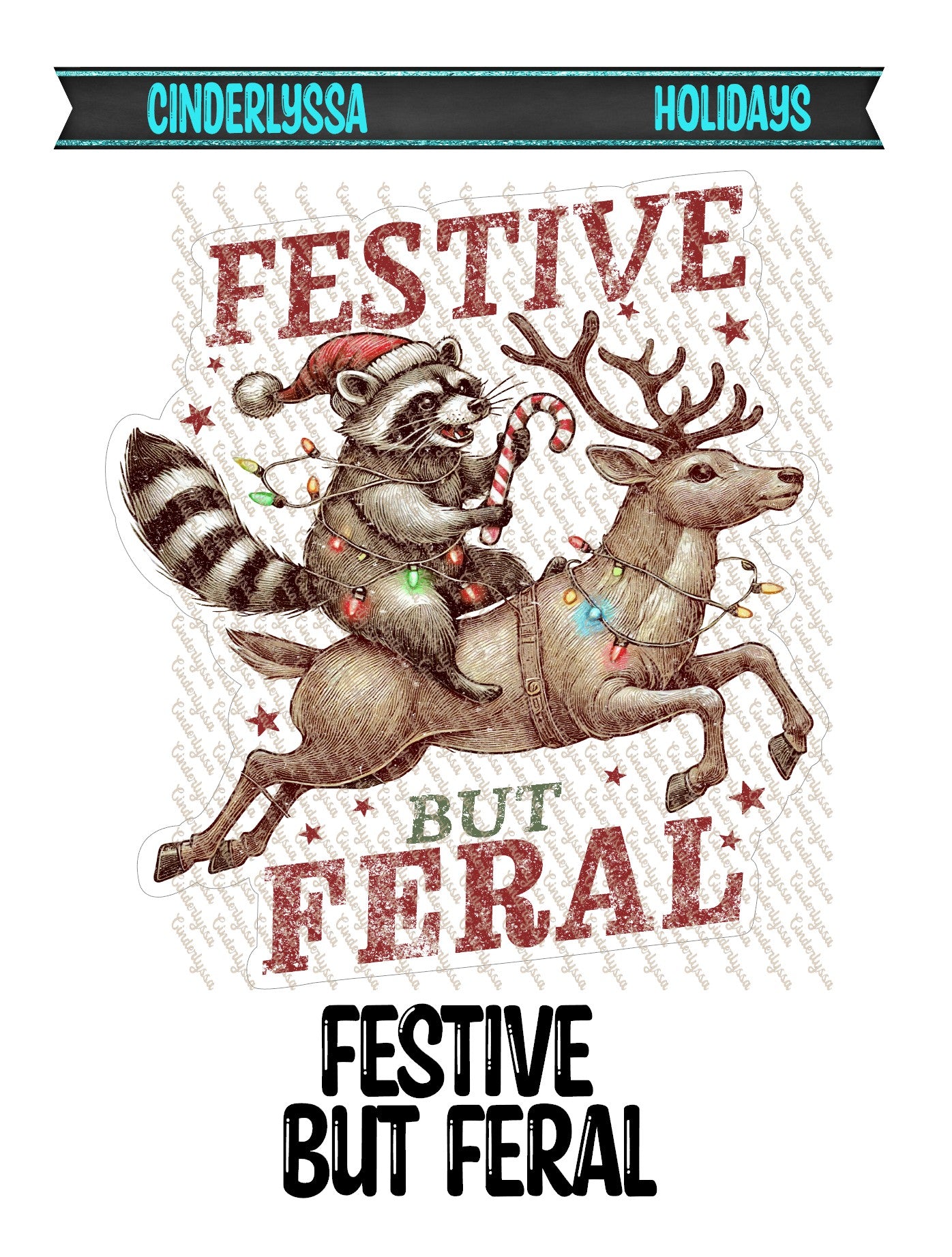 Festive But Feral Cardstock Silicone Mold, Aroma Bead Molds, Premium Thick Cardstock