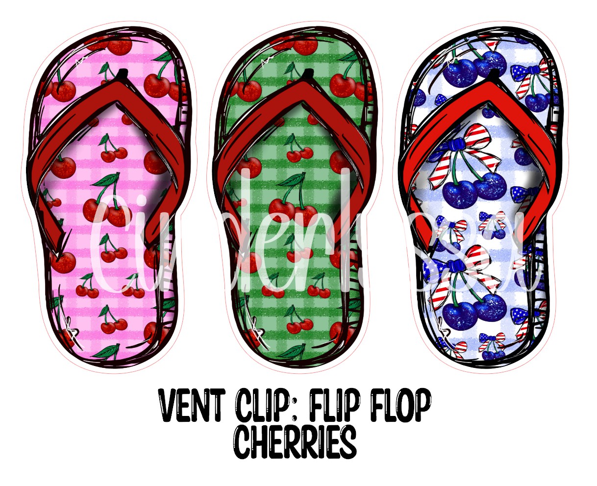 VENT CLIP: Flip Flop Two Cavity Small Vent Clip Size Cardstock Silicone Mold, Aroma Bead Molds, Premium Cardstock Images