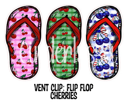 VENT CLIP: Flip Flop Two Cavity Small Vent Clip Size Cardstock Silicone Mold, Aroma Bead Molds, Premium Cardstock Images