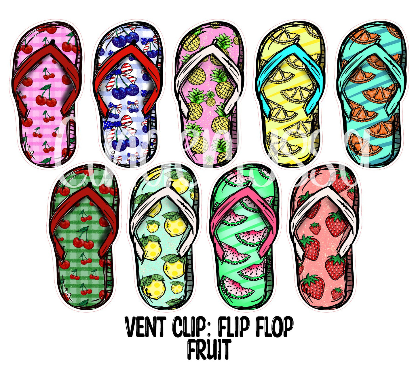 VENT CLIP: Flip Flop Two Cavity Small Vent Clip Size Cardstock Silicone Mold, Aroma Bead Molds, Premium Cardstock Images