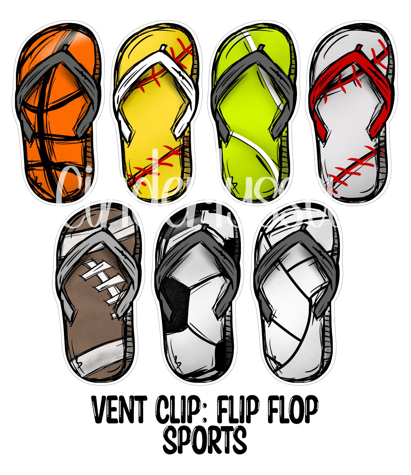 VENT CLIP: Flip Flop Two Cavity Small Vent Clip Size Cardstock Silicone Mold, Aroma Bead Molds, Premium Cardstock Images