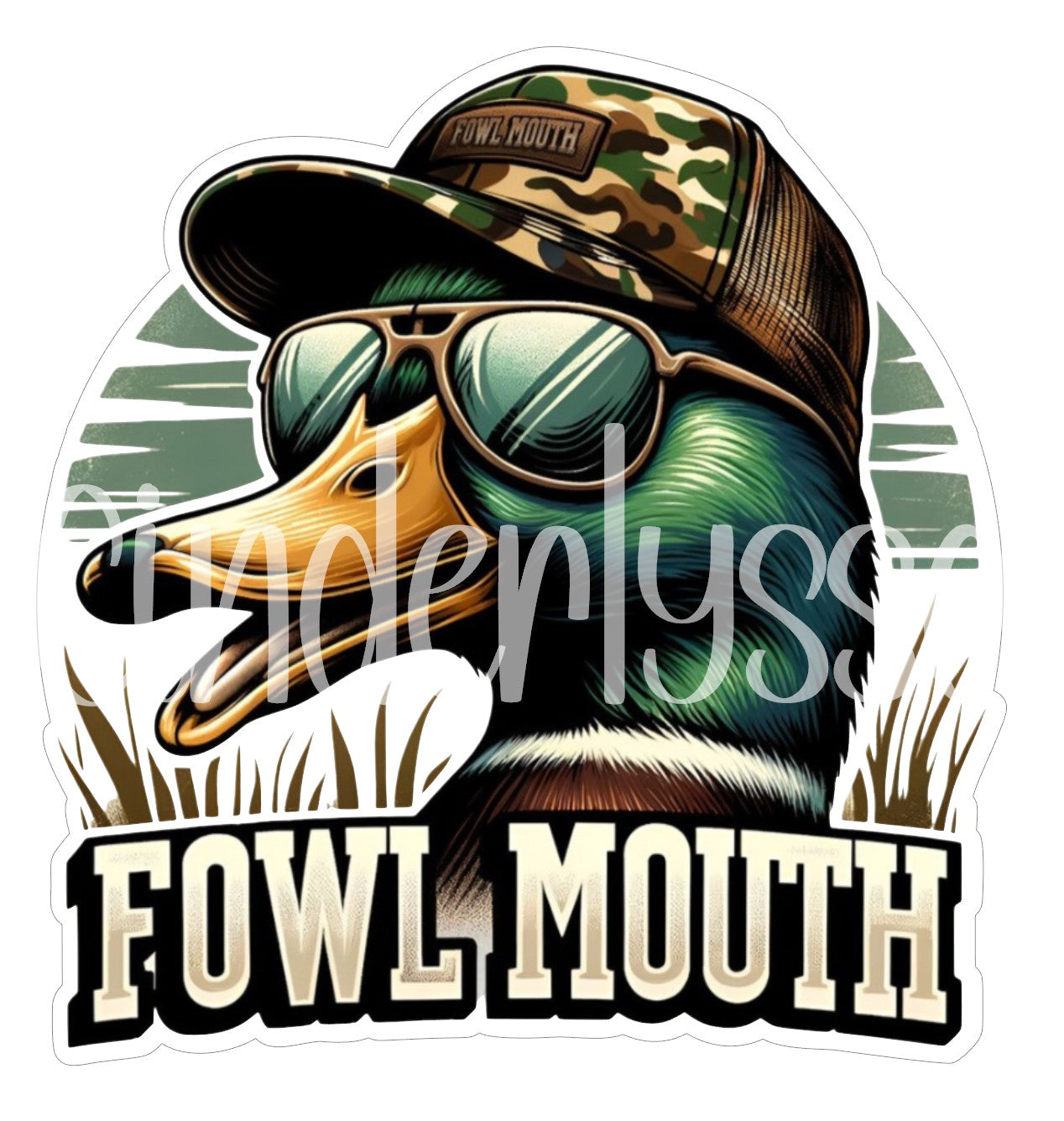 Fowl Mouth Duck Cardstock Silicone Mold, Aroma Bead Molds, Premium Cardstock Images