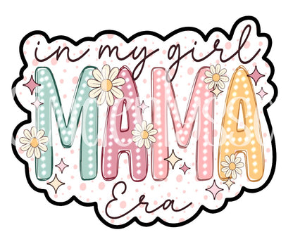 Girl Mama Era Cardstock Silicone Mold, Aroma Bead Molds,Premium Cardstock Images