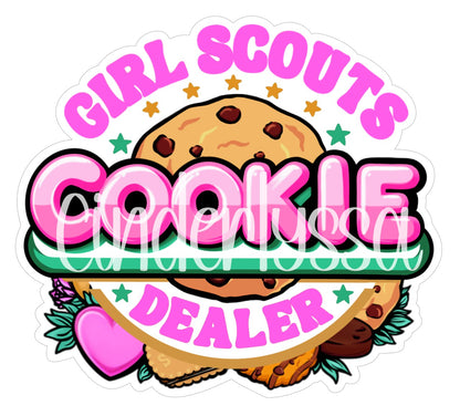 Girl Scouts Cookie Dealer Cardstock Silicone Mold, Aroma Bead Molds, Premium Cardstock