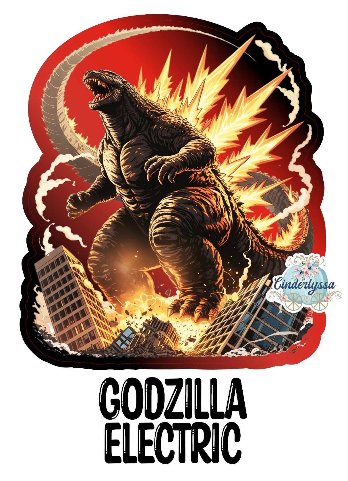 Godzilla Electric Cardstock Silicone Mold, Aroma Bead Molds, Premium Cardstock Images