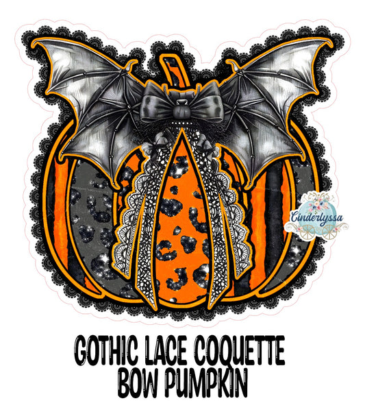 Gothic Lace Coquette Bow Pumpkin Cardstock Silicone Mold, Aroma Bead Molds, Premium Cardstock Images