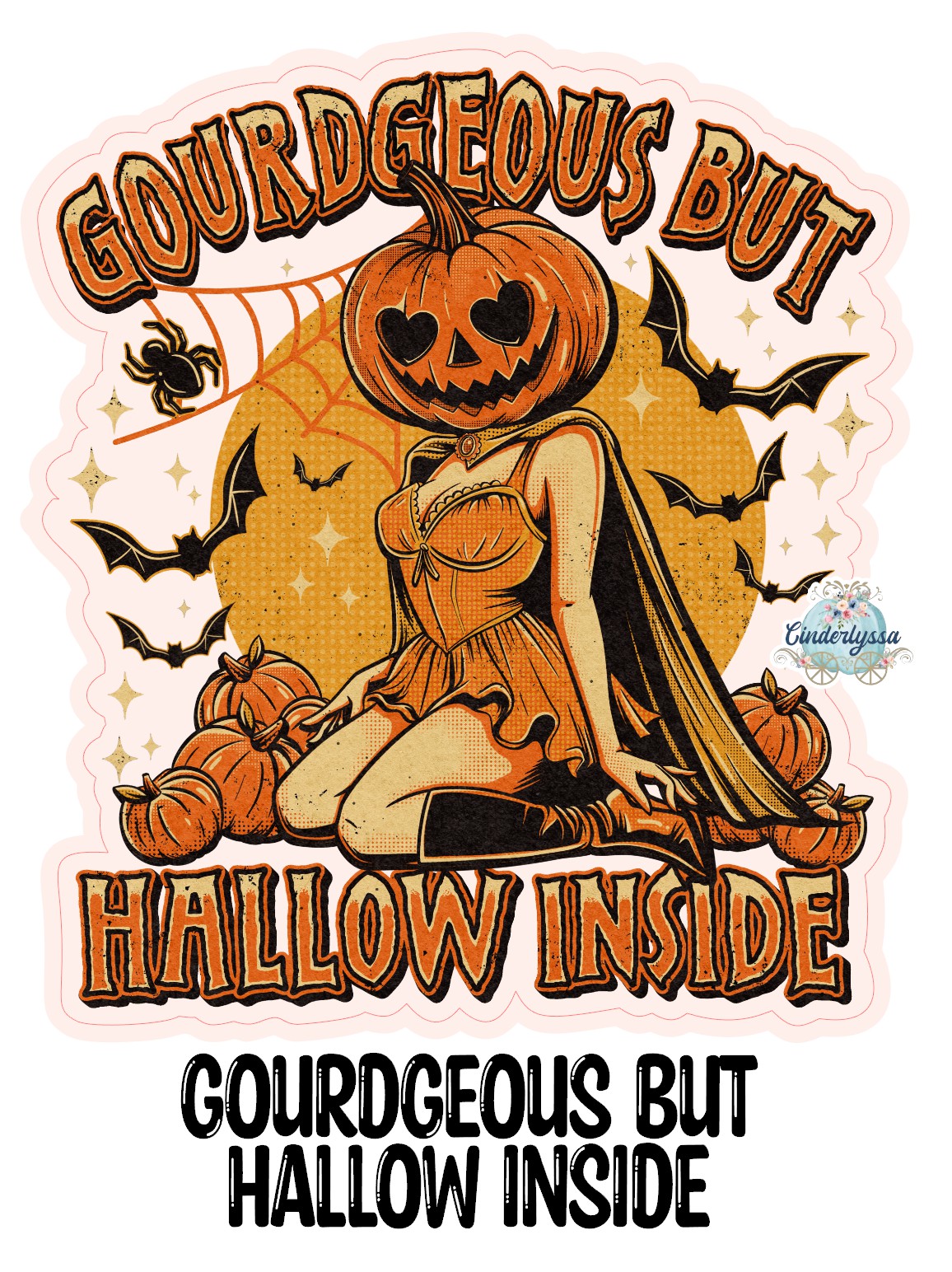 Gourdgeous But Hallow Inside Cardstock Silicone Mold, Aroma Bead Molds, Car Freshies, Premium Cardstock Images