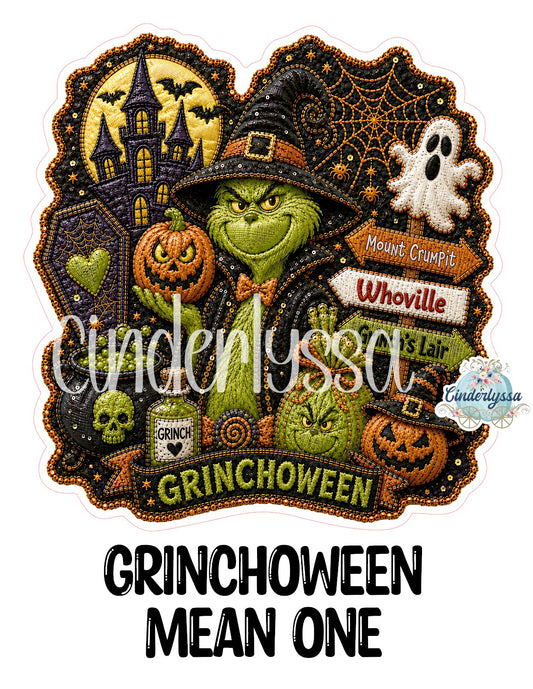 Grinchoween Mean One Cardstock Silicone Mold, Aroma Bead Molds, Car Freshies, Premium Cardstock Images