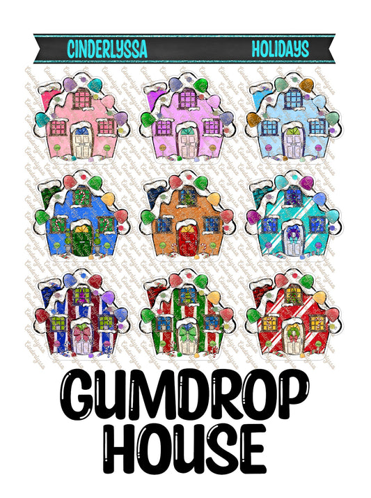 Gumdrop House Cardstock Silicone Mold, Aroma Bead Molds, Premium Cardstock Images