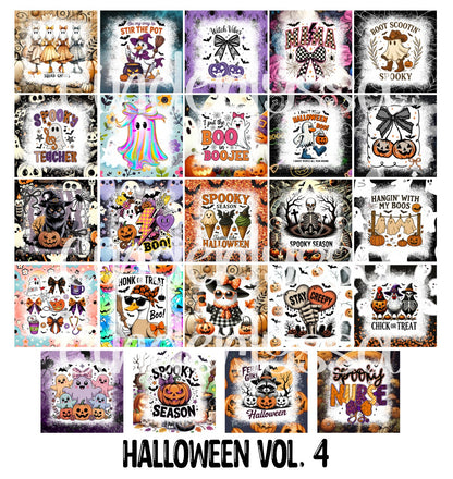 3 inch Square: Halloween Vol. 4 Theme Cardstock/Picture With Curved Edge Cardstock Silicone Mold, Aroma Bead Molds