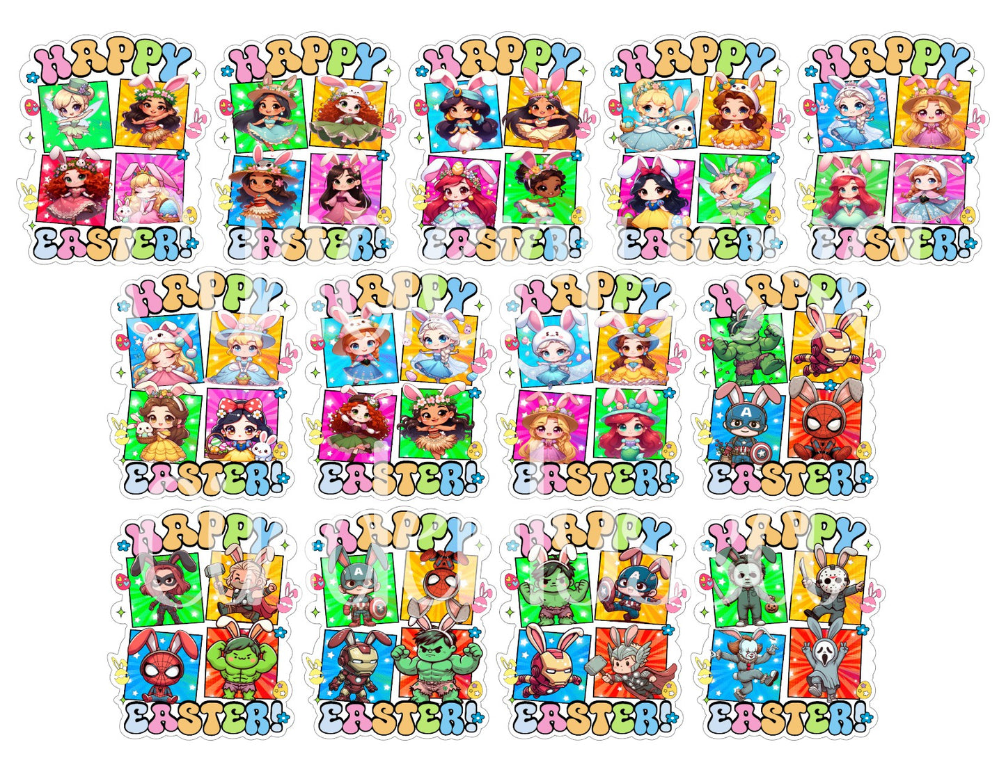 Happy Easter Entertainment Cardstock Silicone Mold, Aroma Bead Molds, Premium Cardstock Images