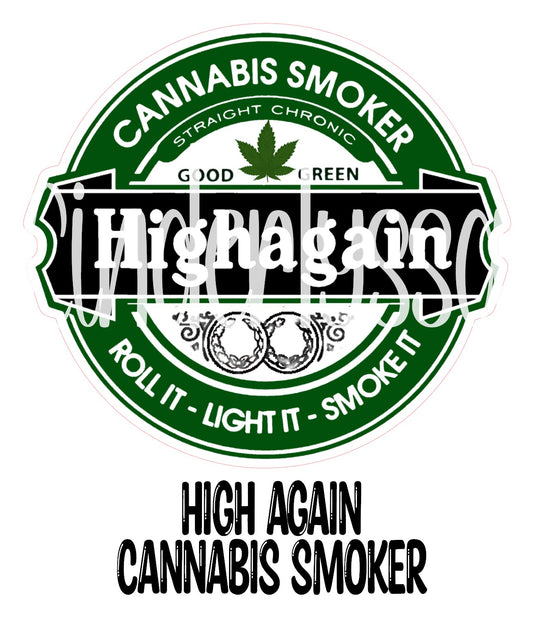 High Again Cannabis Smoker Cardstock Silicone Mold, Aroma Bead Molds, Premium Cardstock Images