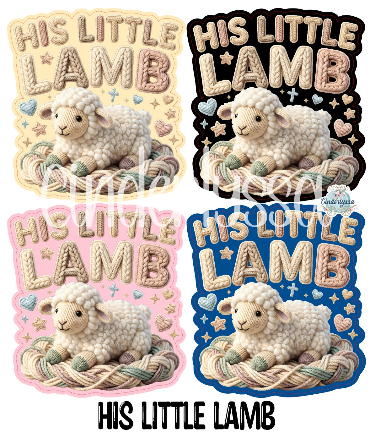 His Little Lamb Cardstock Silicone Mold, Aroma Bead Molds, Premium Cardstock Images