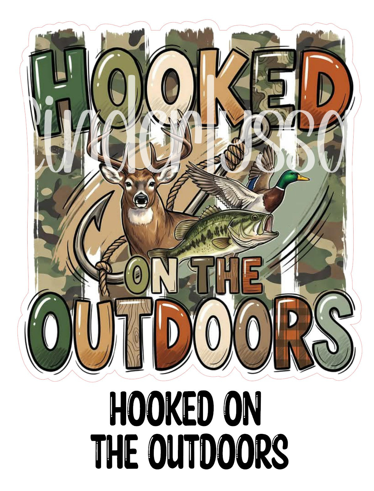 Hooked On The Outdoors Cardstock Silicone Mold, Aroma Bead Molds, Premium Cardstock Images