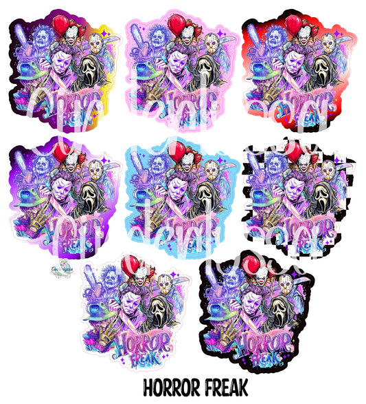 Horror Freak Cardstock Silicone Mold, Aroma Bead Molds, Car Freshies, Premium Cardstock Images