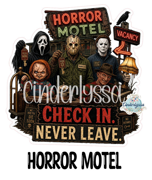 Horror Motel Cardstock Silicone Mold, Aroma Bead Molds, Premium Cardstock Images