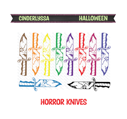 Chucky Doll Knife: Killer Horror Cardstock Silicone Mold, Aroma Bead Molds, Premium Cardstock Images