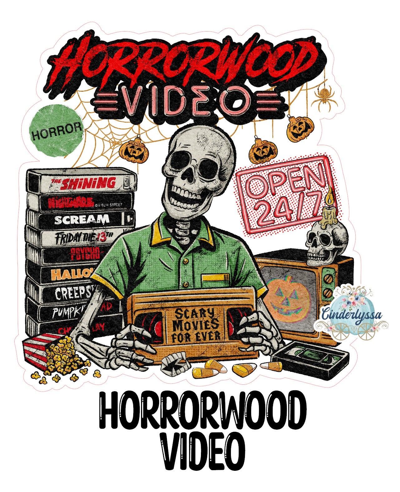 Horrorwood Video Cardstock Silicone Mold, Aroma Bead Molds, Premium Cardstock Images