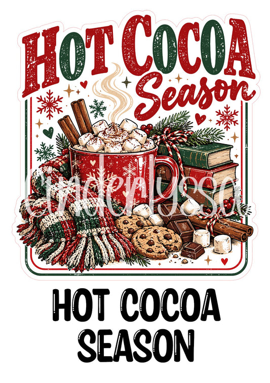 Hot Cocoa Season Cardstock Silicone Mold, Aroma Bead Molds, Premium Cardstock Images