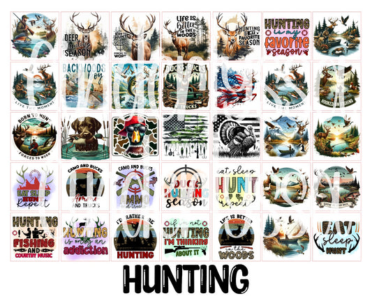 3 inch Square: Hunting Theme Cardstock/Picture With Beveled Edge Cardstock Silicone Mold, Aroma Bead Molds