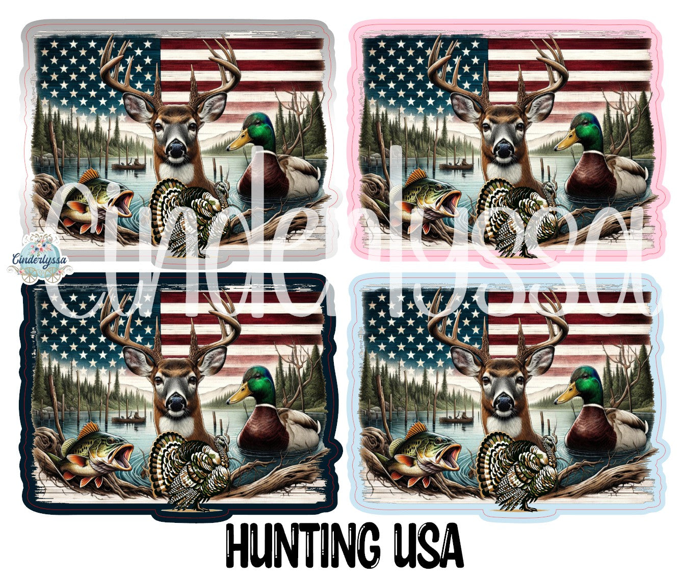 Hunting USA Cardstock Silicone Mold for Aroma Bead Molds, Premium Cardstock Images