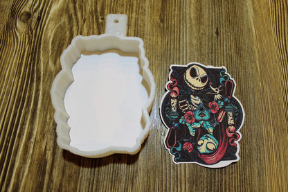 Coffins & Candles Romantic Love Interests Cardstock Silicone Mold, Aroma Bead Molds, Premium Cardstock Images