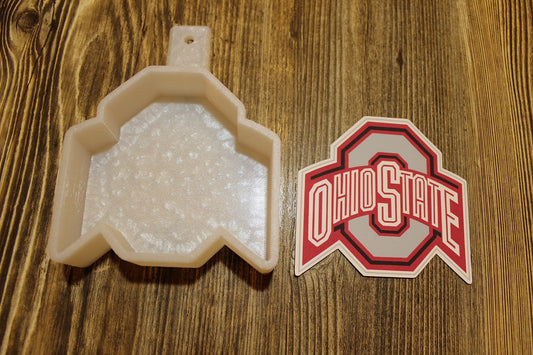 Ohio State Cardstock Silicone Mold, Aroma Bead Molds, Premium Cardstock Images