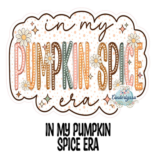 In my Pumpkin Spice Era Cardstock Silicone Mold, Aroma Bead Molds, Premium Cardstock Images