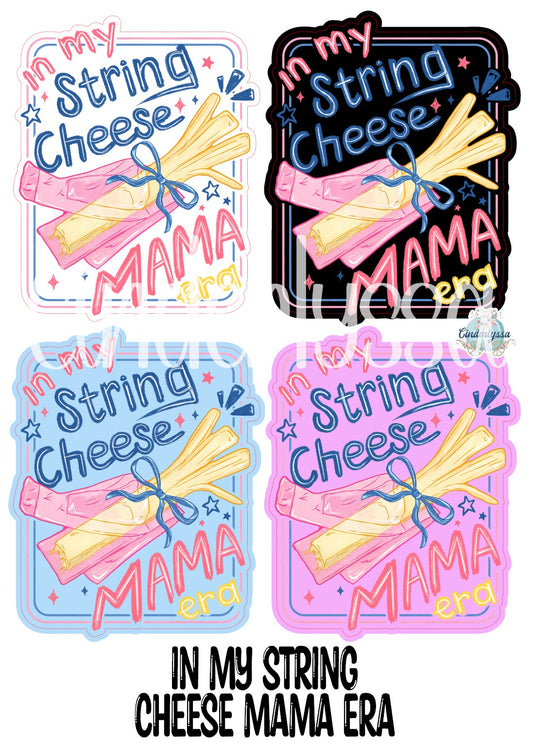 In My String Cheese Mama Era Cardstock Silicone Mold, Aroma Bead Molds, Premium Cardstock Images