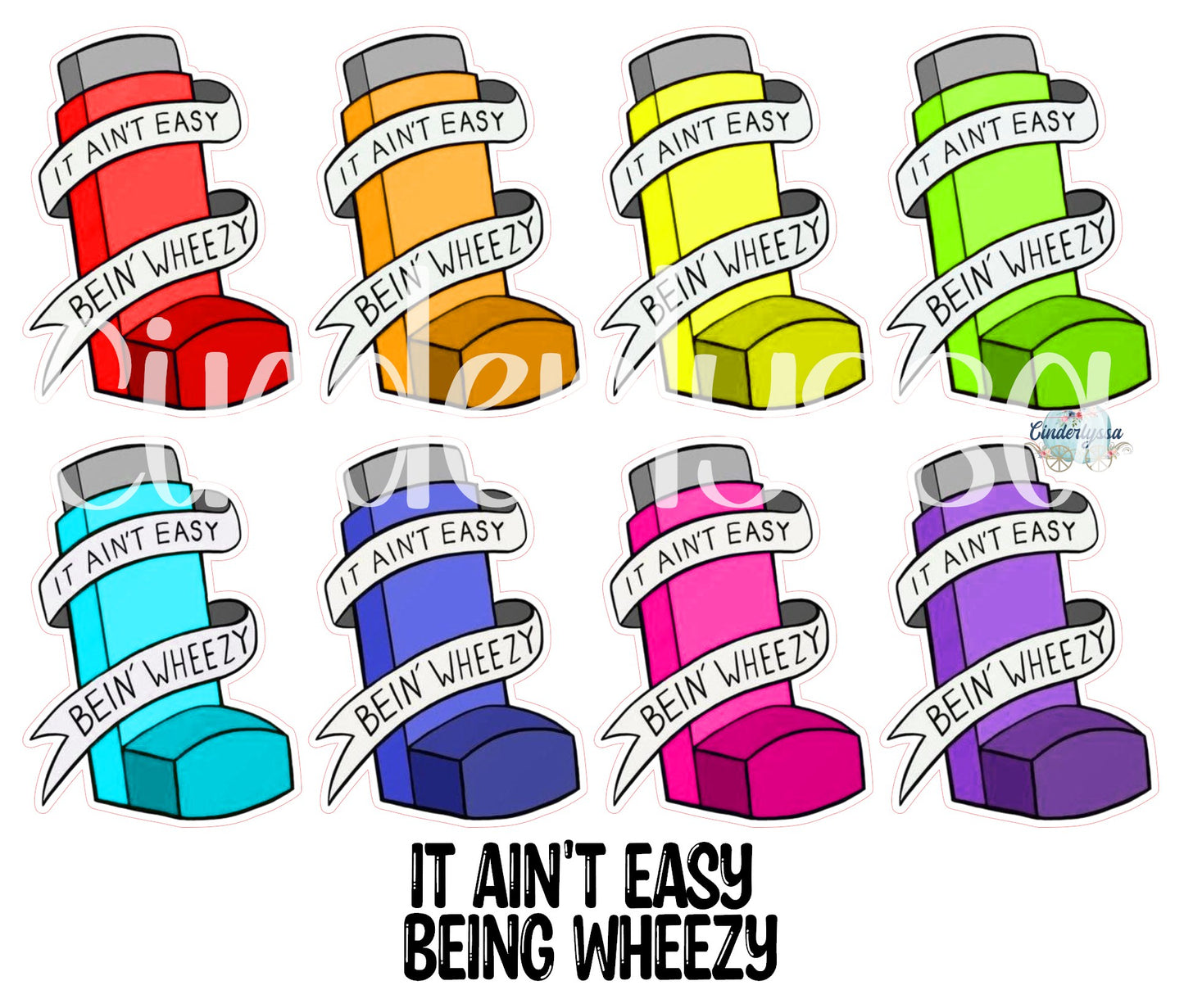 It Ain't Easy Being Wheezy Cardstock Silicone Mold, Aroma Bead Molds, Premium Cardstock Images