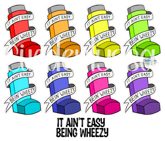 It Ain't Easy Being Wheezy Cardstock Silicone Mold, Aroma Bead Molds, Premium Cardstock Images