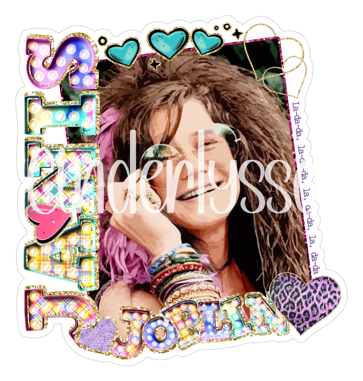 Janis Joplin Cardstock Silicone Mold, Aroma Bead Molds, Premium Cardstock Images