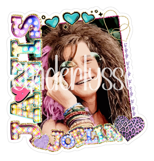 Janis Joplin Cardstock Silicone Mold, Aroma Bead Molds, Premium Cardstock Images
