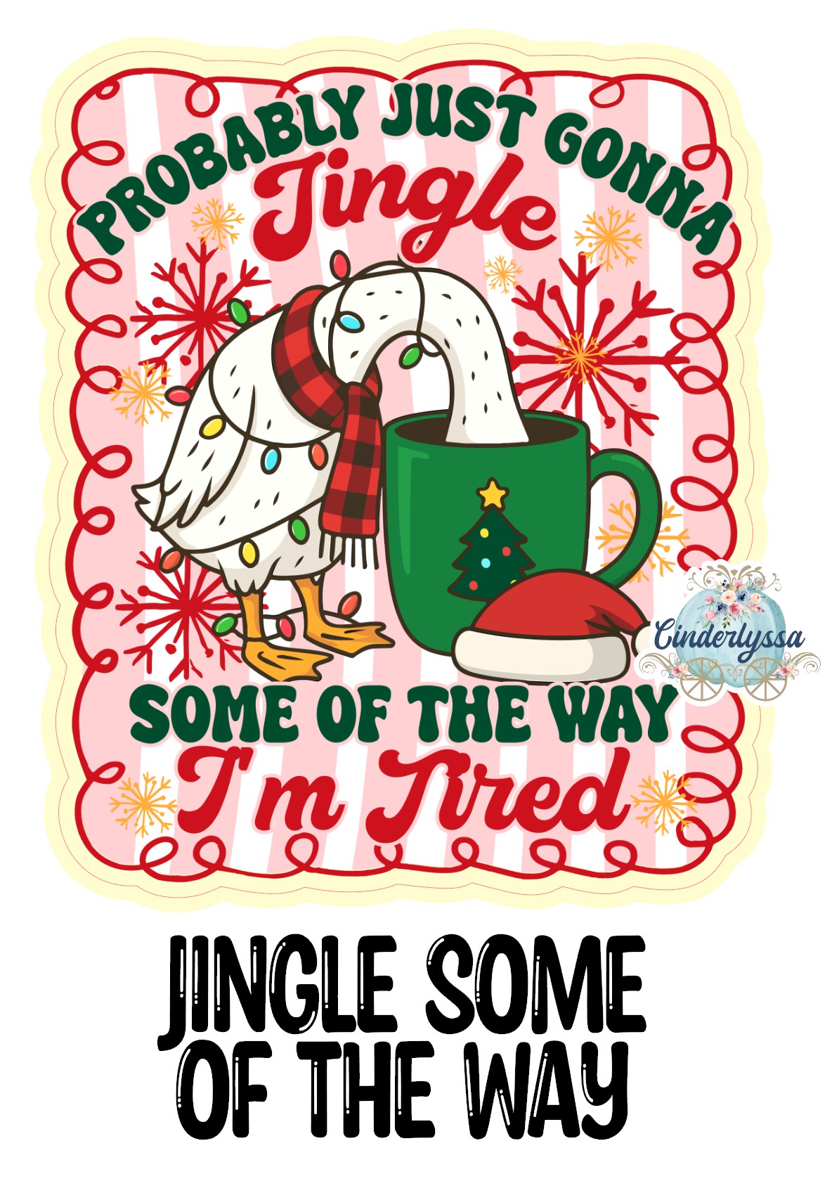 Jingle Some Of The Way Cardstock Silicone Mold, Aroma Bead Molds, Premium Cardstock Images