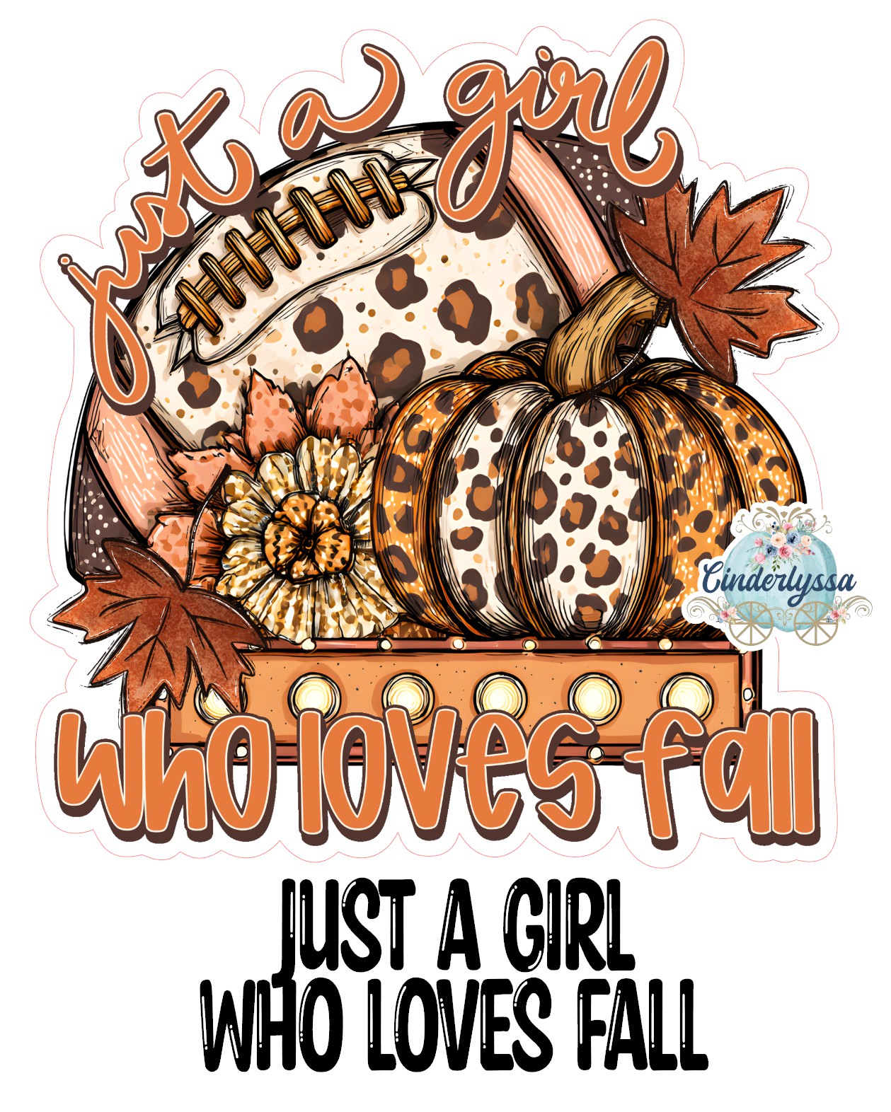 Just a Girl Who Loves Fall Cardstock Silicone Mold, Aroma Bead Molds, Premium Cardstock Images