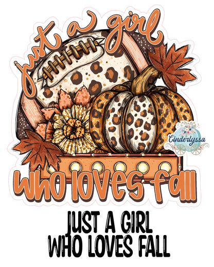 Just a Girl Who Loves Fall Cardstock Silicone Mold, Aroma Bead Molds, Premium Cardstock Images