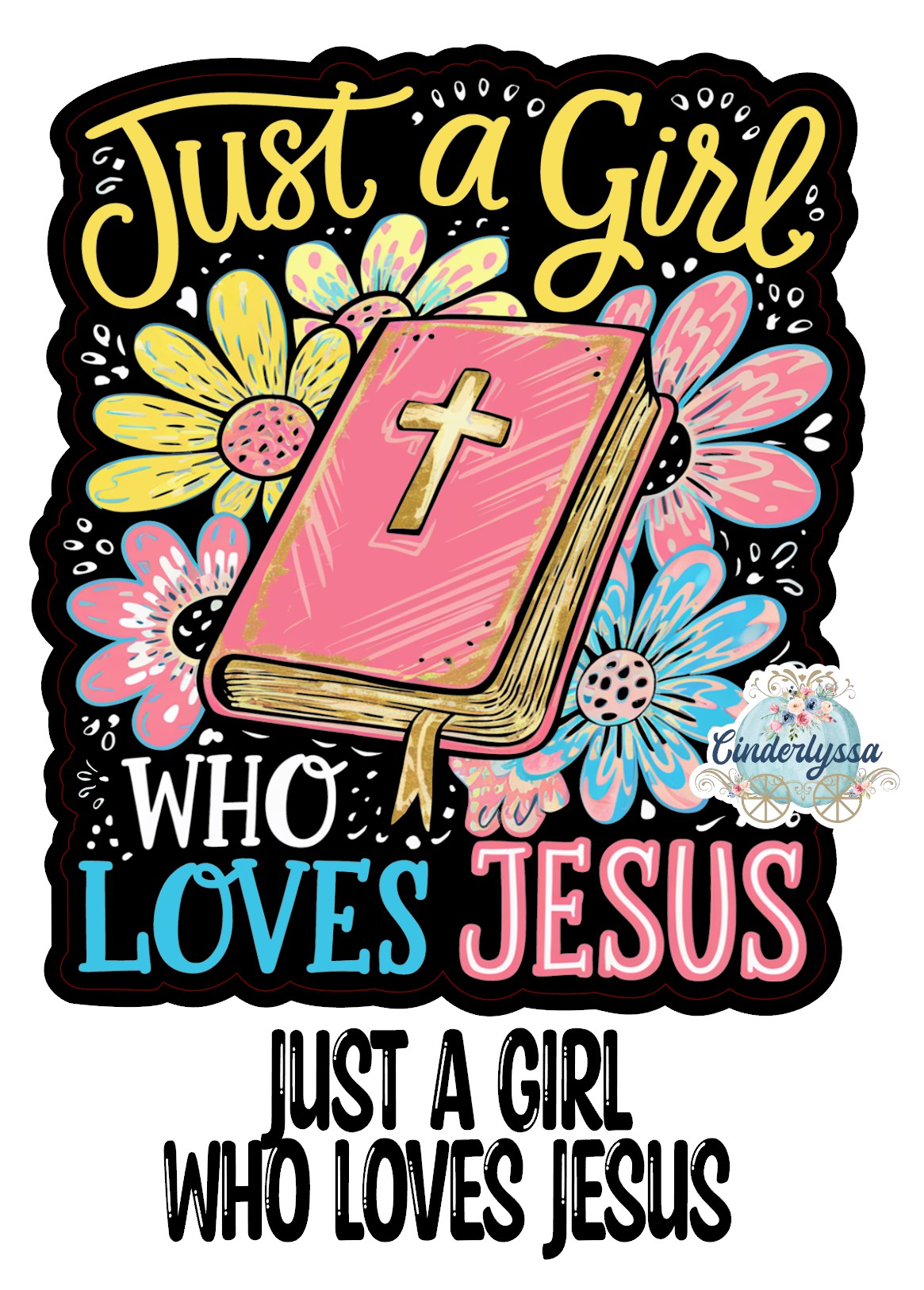 Just A Girl Who Loves Jesus Cardstock Silicone Mold, Aroma Bead Molds, Premium Cardstock Images