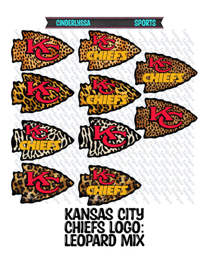 Kansas City Chiefs Logo: Arrowhead Football Cardstock Silicone Mold, Aroma Bead Molds, Premium Cardstock