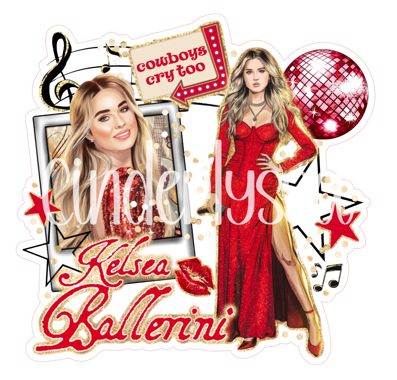 Kelsea Ballerini Cardstock Silicone Mold, Aroma Bead Molds, Premium Cardstock Images