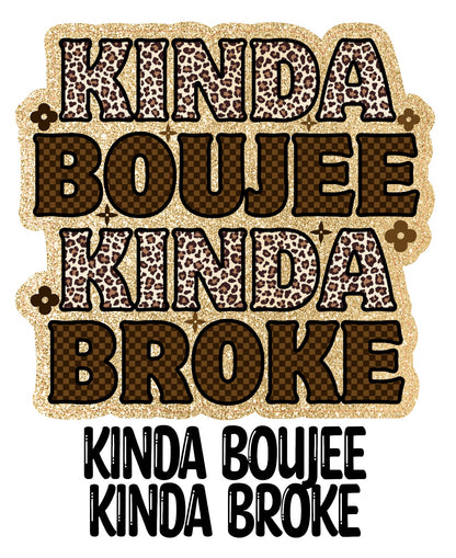 Kinda Boujee Kinda Broke Cardstock Silicone Mold, Aroma Bead Molds, Premium Cardstock Images