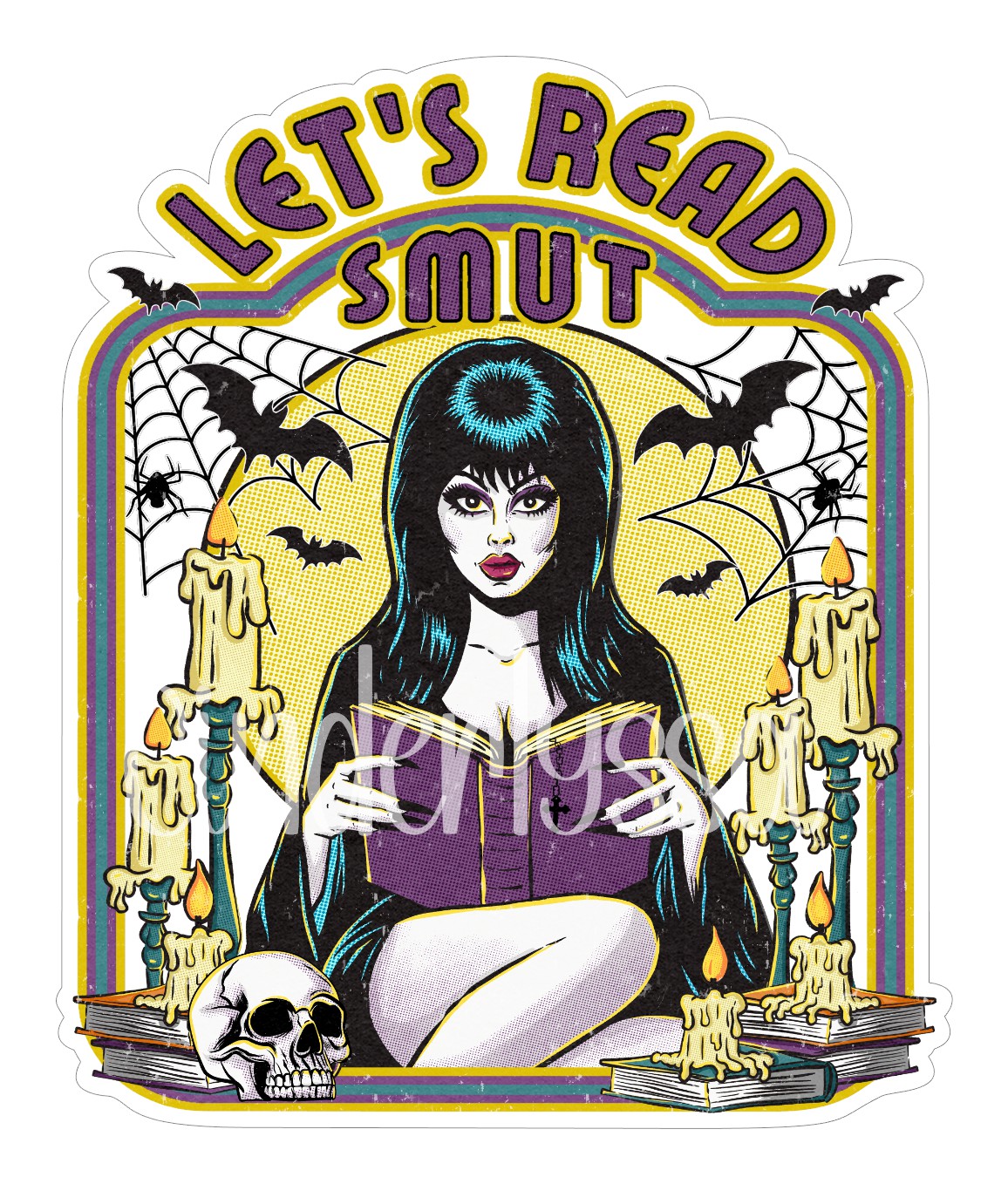 Let's Read Smut: Elvira Cardstock Silicone Mold, Aroma Bead Molds, Premium Cardstock Images