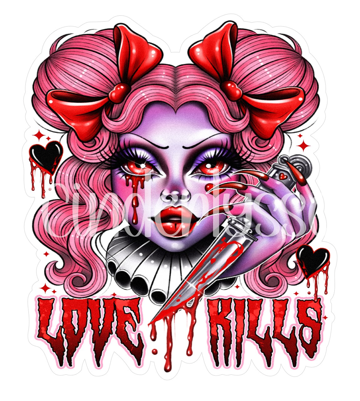 Love Kills Cardstock Silicone Mold, Aroma Bead Molds