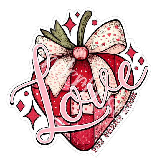 Love You Berry Much Cardstock Silicone Mold, Aroma Bead Molds, Premium Cardstock