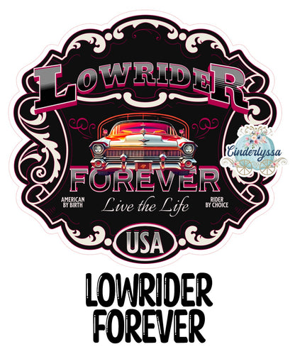 Lowrider Forever Cardstock Silicone Mold, Aroma Bead Molds,Car Freshener Mold, Premium Cardstock Images