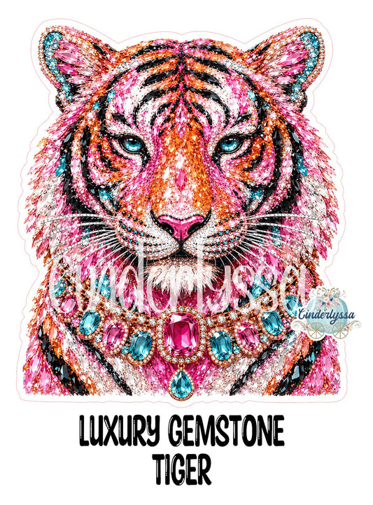 Luxury Gemstone Tiger Cardstock Silicone Mold, Aroma Bead Molds, Premium Cardstock Images