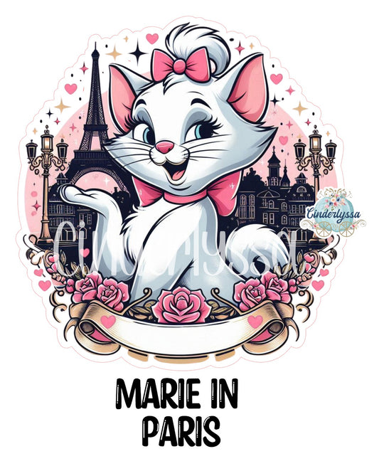 Marie in Paris Cardstock Silicone Mold, Aroma Bead Molds, Premium Cardstock Images
